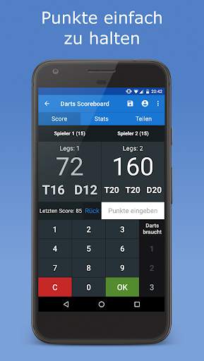 Darts Scoreboard screenshot 1