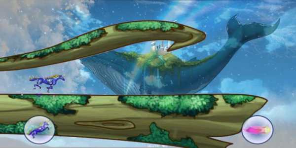 Unicorn Dash on Sky screenshot 1