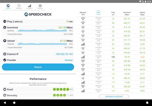 Simple Speedcheck screenshot 12