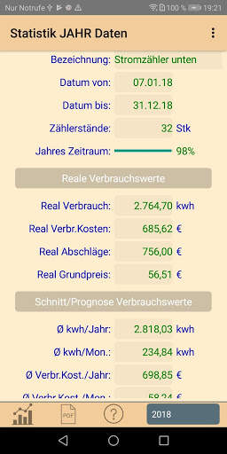 HB-Verbrauchszähler Lite screenshot 5