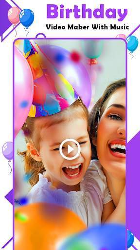 Birthday Video Maker with Song and Name screenshot 1