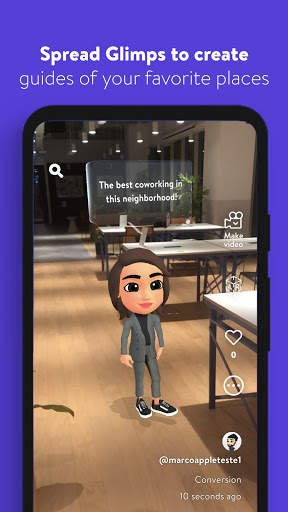 Glimpsy: Explore places and your city in AR screenshot 2