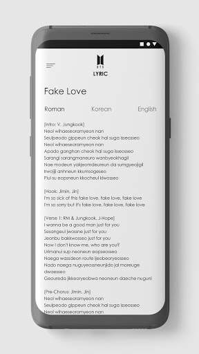 BTS - Lyric 2019 (Offline) screenshot 6