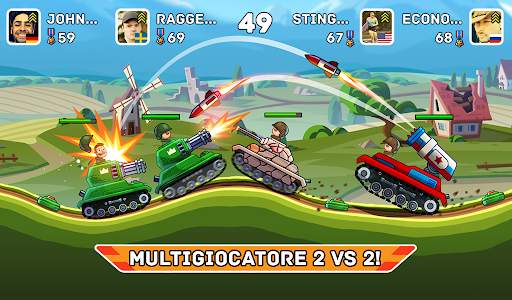 Hills of Steel screenshot 6
