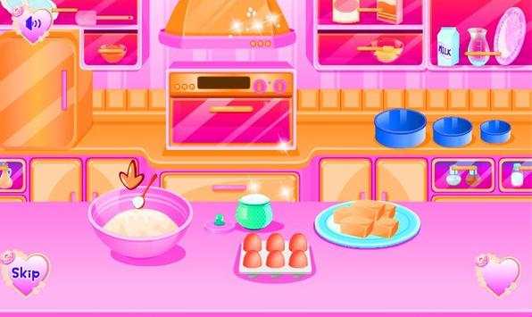 Maker cake - cooking game girls screenshot 2