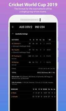 Cricket World Cup 2019 screenshot 5