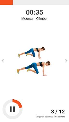Full body workout trainingsschema screenshot 3