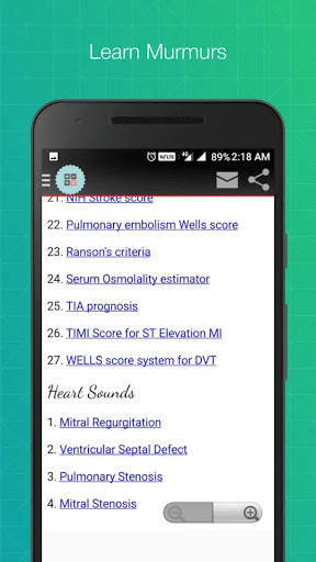MedCal Lite Fastest Medical Calculator screenshot 2