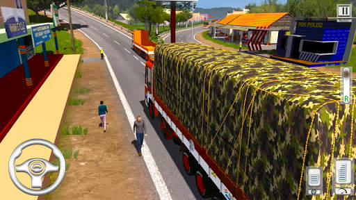 Cargo Truck Driving Games: Offroad Truck Simulator screenshot 2