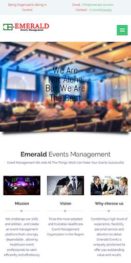 Emerald Events screenshot 2