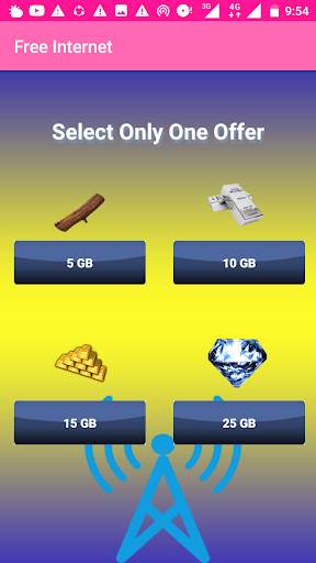 Data Free 50 GB Free MB Save Data internet Prank screenshot 4