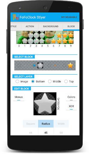 FoFoClock with styler screenshot 4
