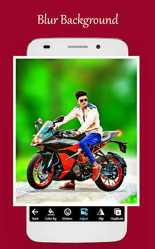 Bike photo editor and frames screenshot 4