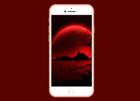 New Dark Red Launcher 2018 screenshot 3