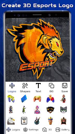 3D Esports Gaming Logo Maker screenshot 2