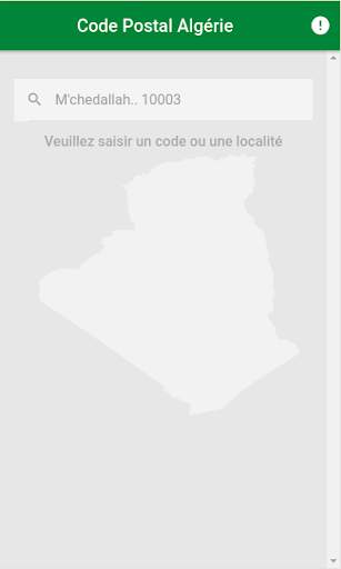 Zip code Algeria screenshot 1