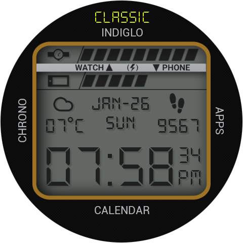 Retro Digital Watch Face & Clock Live Wallpaper screenshot 25