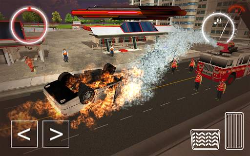 Firefighter Rescue Truck Games screenshot 4