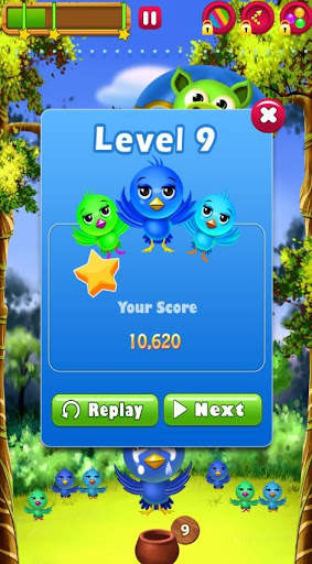 Birds POP Bubble Shooter game स्क्रीनशॉट 4