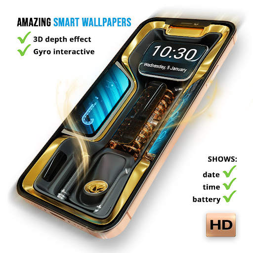 Wave Live Wallpapers Maker 3D screenshot 5