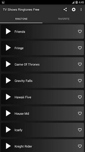 TV Shows ringtones screenshot 8
