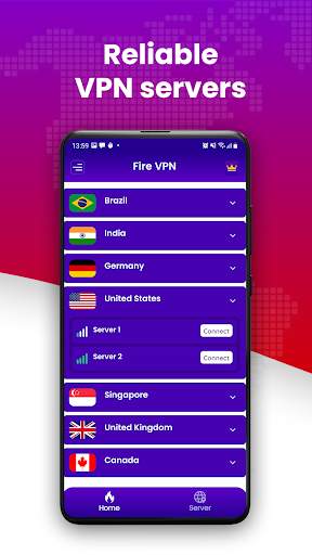 Fire VPN - Vpn Proxy Browser screenshot 2