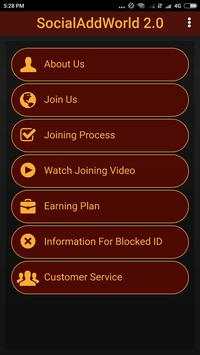Social Add World screenshot 1