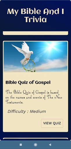 My Bible And I Trivia screenshot 3