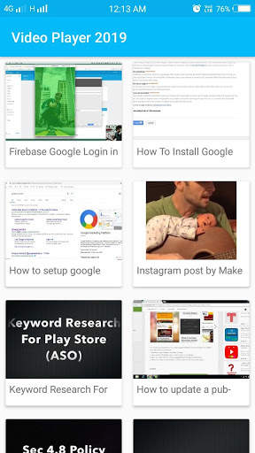 Video Player 2019 screenshot 1