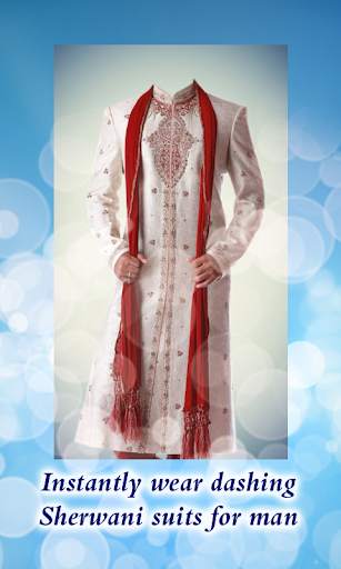 Men Sherwani Montage Maker screenshot 1