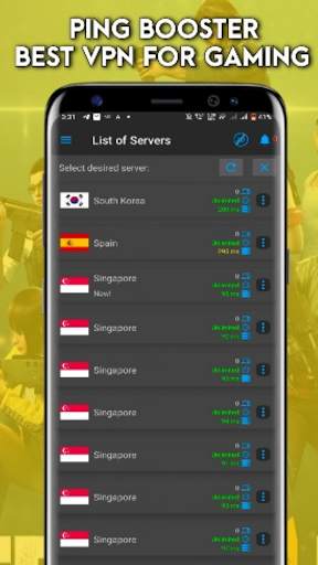 Gamez VPN - The Gaming VPN screenshot 2