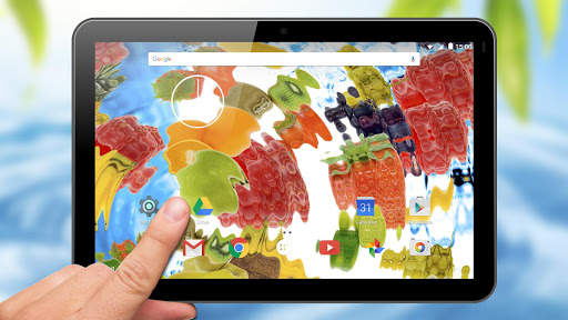 Fruits In Water Live Wallpaper screenshot 13