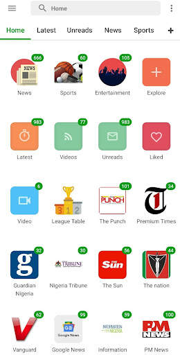 Nigeria News - RSS Reader screenshot 1