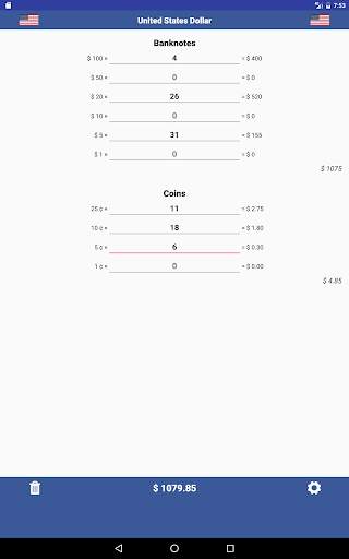 Cash Calculator -Money Counter скриншот 6