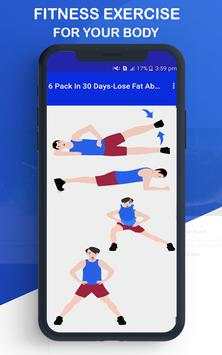 6 Packs In 30 Days - Lose Fat ABS Workout 7 تصوير الشاشة