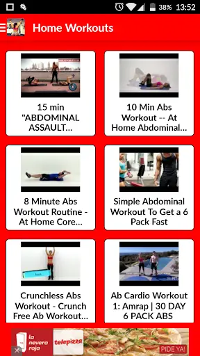 ULTIMATE Home Exercise Workouts 2020 screenshot 4