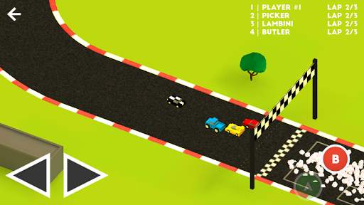 Mini Micro Racing (top down racer game) स्क्रीनशॉट 1