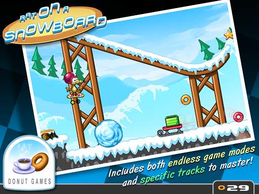 Rat On A Snowboard screenshot 3
