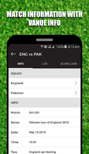 Live Cricket screenshot 4