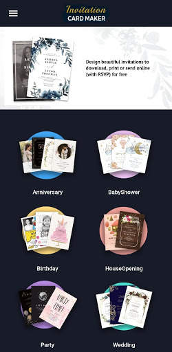 Free Invitation Maker & Card Maker App screenshot 2