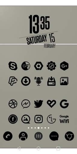 Black-PD Icon Pack screenshot 1