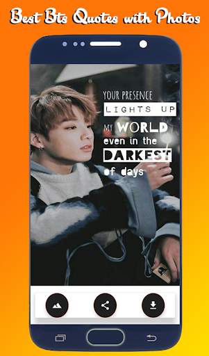 Best BTS Qoutes with HD Photos screenshot 3