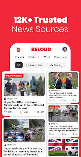 Beloud: Lokalne Newsy & Opinie screenshot 2
