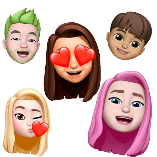 👩 WAStickerapps Emojis 3D Stickers for WhatsApp icon