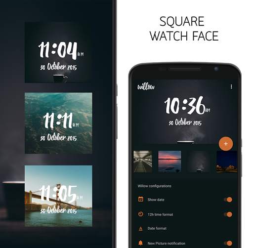 Willow - Photo Watch face screenshot 12