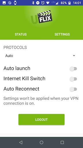 uFlix VPN screenshot 3