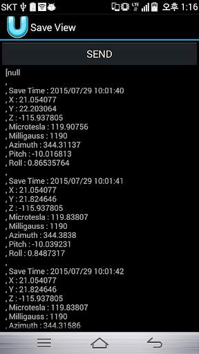 Magnetic Sensor screenshot 2