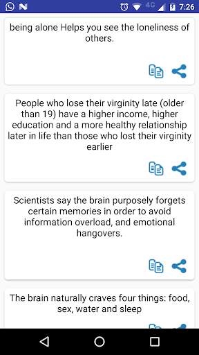 Psychology Facts скриншот 1