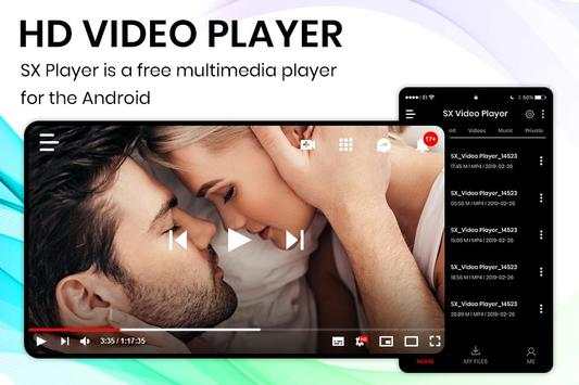 SXY Video Player - All Format HD Video Player 2020 screenshot 1