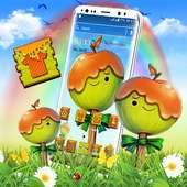 Green Apple Launcher Theme on 9Apps